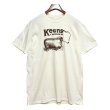 画像1: ほぼ未使用!!【ビンテージ】american apparel アメリカンアパレル【羊】keens chaphouse【クリーム】【Ｔシャツ】【サイズXL】  (1)