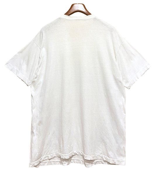 画像4: 【~90's】【ビンテージ】シングルステッチ【トラ】虎【猫】葉っぱ プリント【Ｔシャツ】【サイズXL程度】  (4)