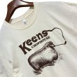 画像3: ほぼ未使用!!【ビンテージ】american apparel アメリカンアパレル【羊】keens chaphouse【クリーム】【Ｔシャツ】【サイズXL】  (3)