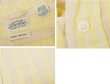 画像2: ビンテージ【St.John's Bay】セントジョンズベイ【EASY SHIRT】【黄色】チェック【ボタンダウンシャツ】半袖シャツ【サイズM】  (2)