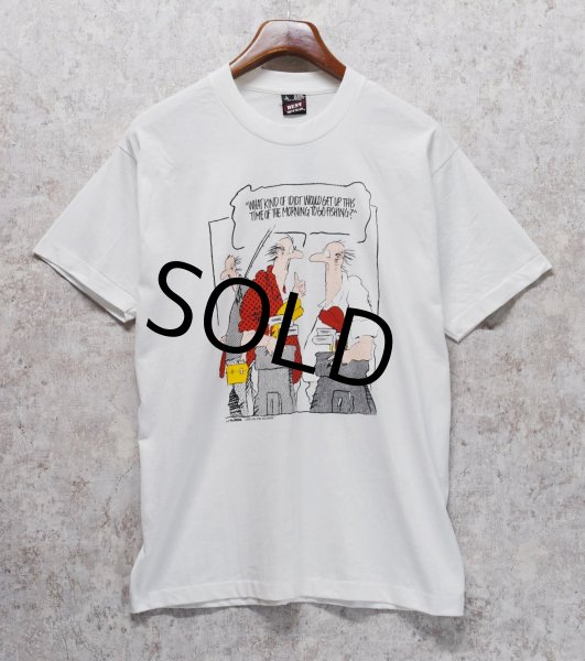画像3: 90's【USA製】 ビンテージ【FRUIT OF THE LOOM 】フルーツオブザルーム【what kind of~】アメリカンジョーク【 Tシャツ】【サイズＬ】  (3)