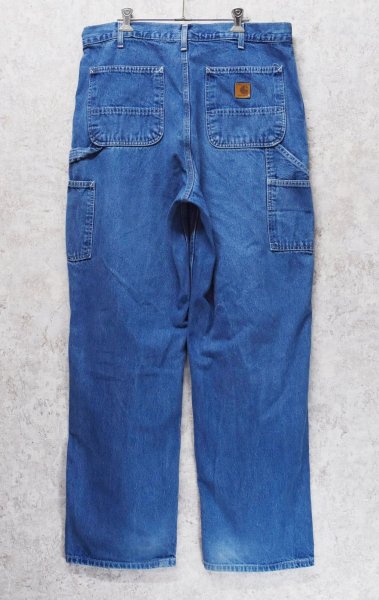 画像5: 【ビンテージ】【カーハート】【carhartt】【デニム】【ペインターパンツ】【36ｘ32】  (5)