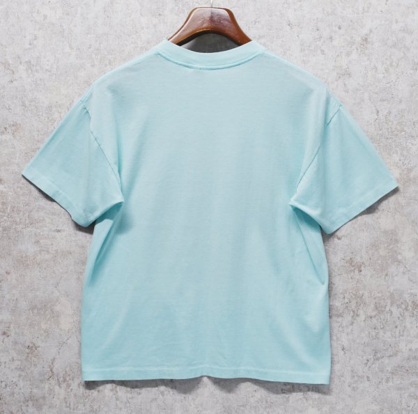 画像4: ~90's【USA製】 ビンテージ Tee Jays【BUSCH GARDENS】 ブッシュ・ガーデンズ【ターコイズ】パンダ【 Tシャツ】イラスト【サイズL】  (4)