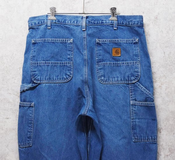 画像1: 【ビンテージ】【カーハート】【carhartt】【デニム】【ペインターパンツ】【36ｘ32】  (1)