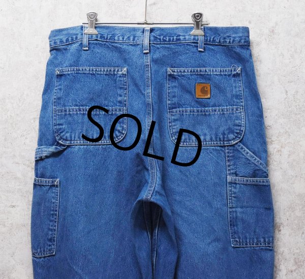 画像1: 【ビンテージ】【カーハート】【carhartt】【デニム】【ペインターパンツ】【36ｘ32】  (1)