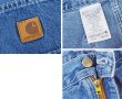 画像3: 【ビンテージ】【カーハート】【carhartt】【デニム】【ペインターパンツ】【36ｘ32】  (3)