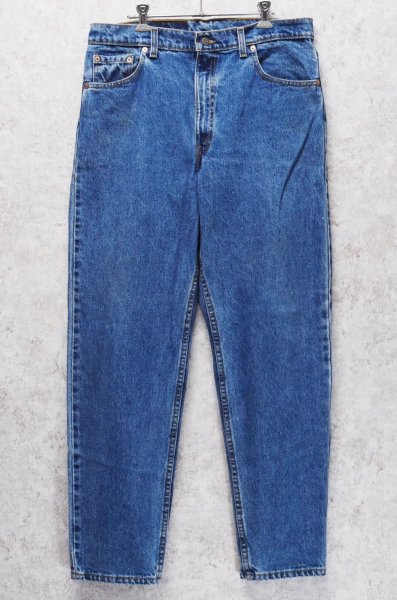 画像3: 90's【USA製】ビンテージ【LEVI'S】【リーバイス550】５５０【デニムパンツ】【ブルーデニム】【38ｘ31】  (3)