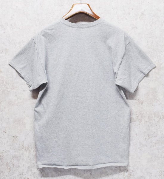 画像4: ビンテージ【GILDAN】【ギルダン】【prestige worldwide】ヨット【グレー】プリント【Tシャツ】【サイズL】  (4)
