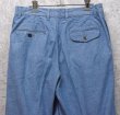 画像6: 【ビンテージ】カナダ製【St.Michael】MARKS & SPENCER【水色】２タック【コットンパンツ】テーパードシルエット【32ｘ29】  (6)