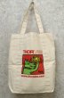 画像5: ほぼ未使用【ビンテージ】【THORLABS】ソーラボ【生成り】【犬】【マチ付き】【トートバッグ】  (5)