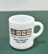 画像1: 70's  ビンテージ 【Oakley National Bank】オークリー・ナショナル・バンク【ミルクガラス】アドバタイジング【マグカップ】  (1)