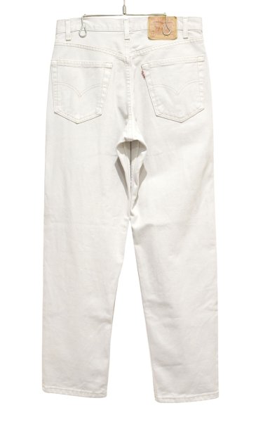 画像3: 90’s 【USA製】【ビンテージ】【LEVI'S】【リーバイス５５０】550【グレー】デニムパンツ グレーデニム【32ｘ30】  (3)