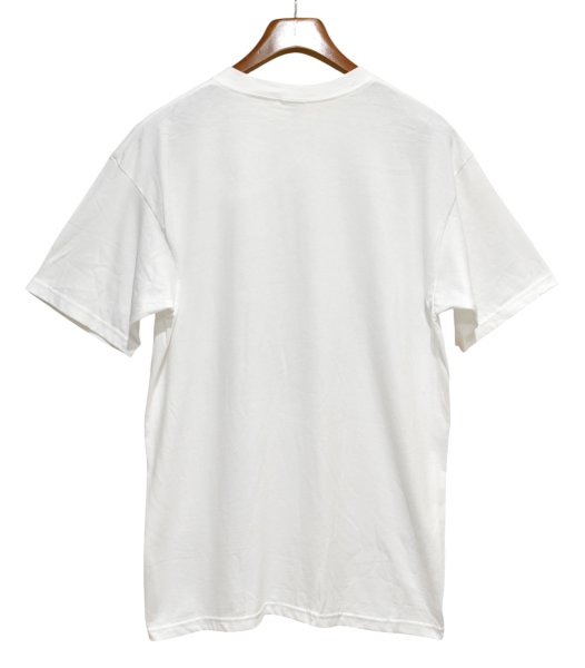 画像4: デッドストック 00's~【ビンテージ】【anvil】アンビル【生成り】【Save a life. Adopt a pet】猫と犬と女性【Tシャツ】【サイズL】  (4)