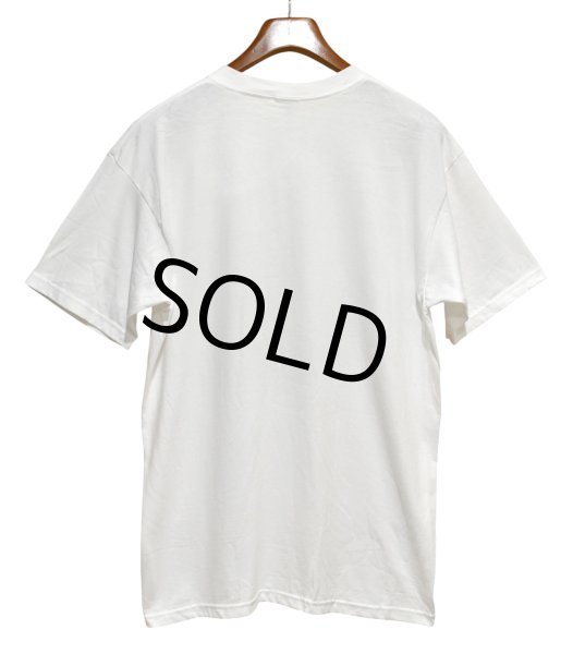 画像4: デッドストック 00's~【ビンテージ】【anvil】アンビル【生成り】【Save a life. Adopt a pet】猫と犬と女性【Tシャツ】【サイズL】  (4)