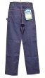 画像1: 【デッドストック】70's【ビンテージ】【ラングラー】【wrangler】ペインターパンツ【デニムパンツ】デニムペインター【27×32】  (1)