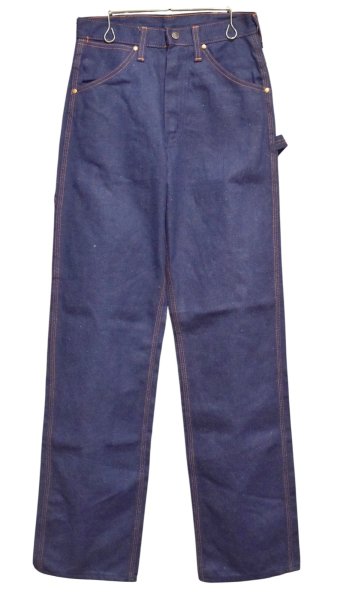 画像3: 【デッドストック】70's【ビンテージ】【ラングラー】【wrangler】ペインターパンツ【デニムパンツ】デニムペインター【27×32】  (3)