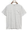 画像1: 90's~【USA製】 ビンテージ【ディッキーズ】【Dickies】【ライトグレー】【無地】【ポケット付き】【Tシャツ】【サイズM】  (1)