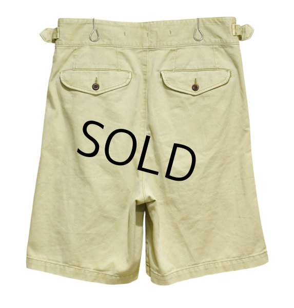 画像3: 【BANANA REPUBLIC】バナナリパブリック【ベージュ】グルカショーツ【コットンショーツ】短パン【W30】  (3)