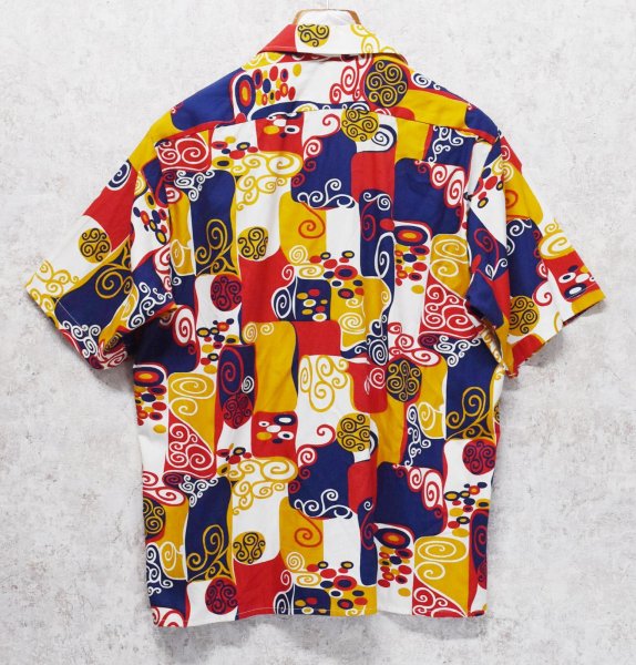 画像4: 70’ｓ【ビンテージ】【McGREGOR】【マクレガー】【SCOTSET】【総柄】【半袖シャツ】【L】 (4)