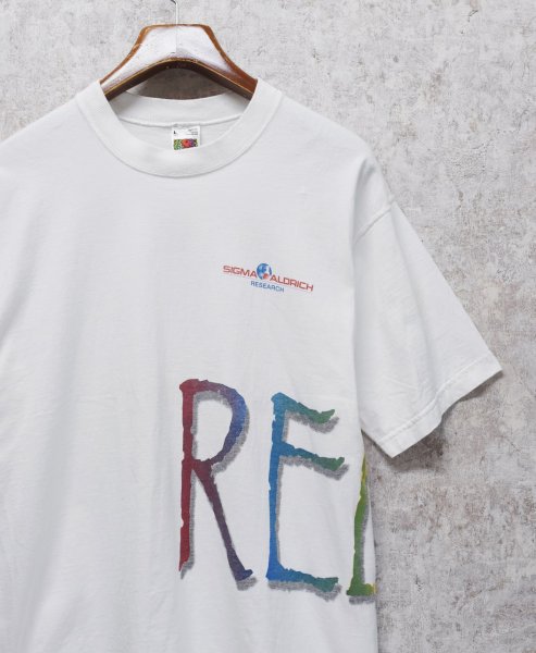 画像3: 【90's】【USA製】ビンテージ【FRUIT OF THE LOOM】フルーツオブザルーム【SIGMA ALDRICH】【RELAX】【企業Tシャツ】【サイズL】 (3)