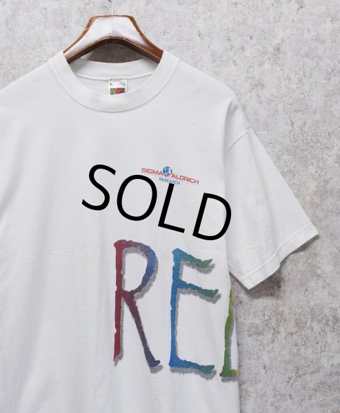 画像3: 【90's】【USA製】ビンテージ【FRUIT OF THE LOOM】フルーツオブザルーム【SIGMA ALDRICH】【RELAX】【企業Tシャツ】【サイズL】 (3)
