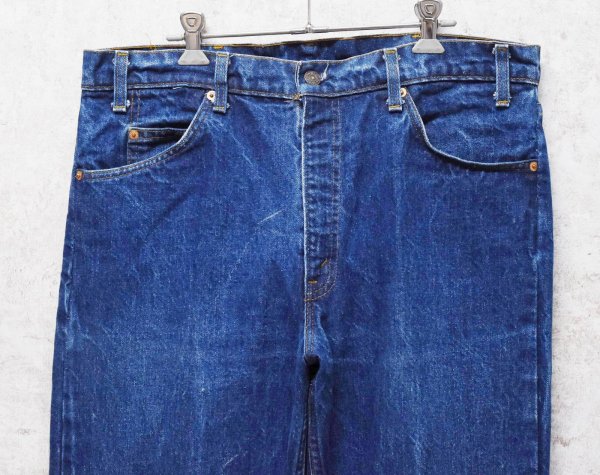 画像3: 【80's】ビンテージ【USA製】【Levi's】【リーバイス】【505】デニムパンツ【36×32】 (3)