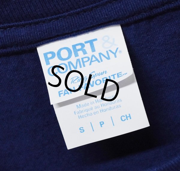 画像3: 【90's】ビンテージ【PORT & COMPANY】【NO FARMERS NO FOOD NO FUTURE】【プリントTシャツ】【ネイビー】【S】 (3)