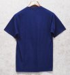画像4: 【90's】ビンテージ【PORT & COMPANY】【NO FARMERS NO FOOD NO FUTURE】【プリントTシャツ】【ネイビー】【S】 (4)
