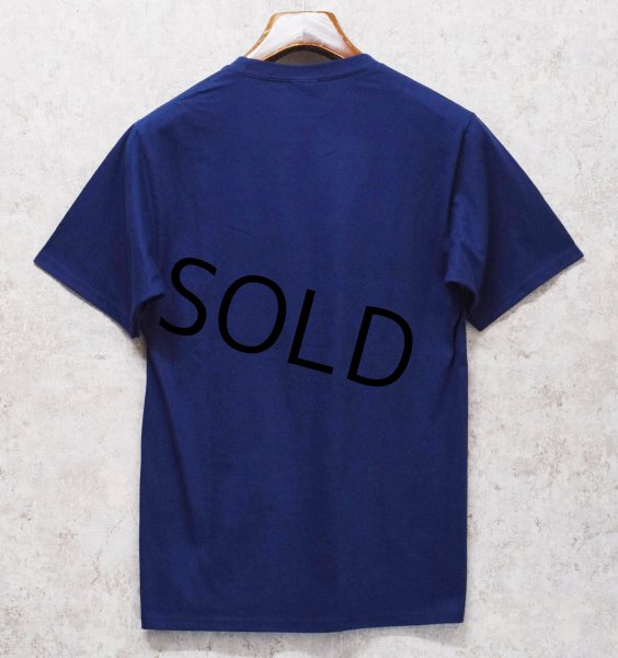 画像4: 【90's】ビンテージ【PORT & COMPANY】【NO FARMERS NO FOOD NO FUTURE】【プリントTシャツ】【ネイビー】【S】 (4)