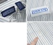 画像2: 【デッドストック】【90's】【LANDS' END】ランズエンド【ボタンダウンシャツ】白【ストライプ】【15 1/2-34】  (2)