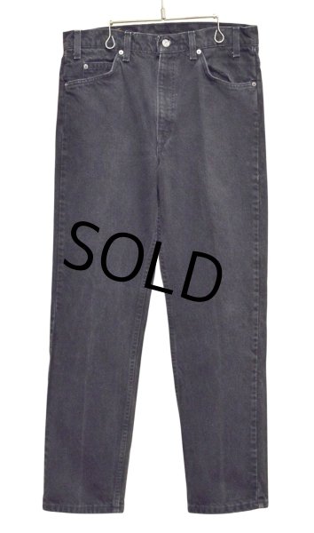 画像1: 【90's】【USA製】ビンテージ【リーバイス】【Levi's】【505】黒【ブラックデニムパンツ】【34×30】 (1)