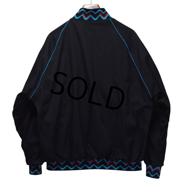 画像6: 【デッドストック】【90's】【USA製】 ビンテージ【ASW JACKETS】【黒【イーグル刺繍】【ネイティブ柄】【スナップブルゾン】ジャケット【サイズＸＬ】  (6)