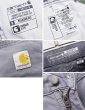 画像2: ビンテージ【Carhartt】【カーハート】【RUGGED FLEX】【RELAXED FIT】【5ポケットワークパンツ】【グレー】【36×32】 (2)