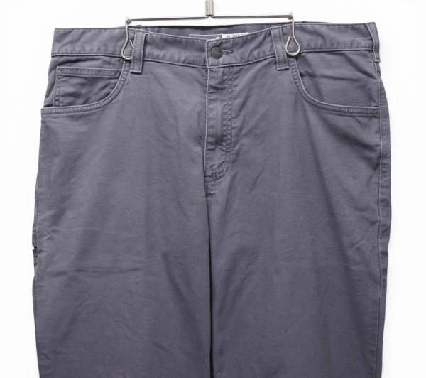 画像3: ビンテージ【Carhartt】【カーハート】【RUGGED FLEX】【RELAXED FIT】【5ポケットワークパンツ】【グレー】【36×32】 (3)