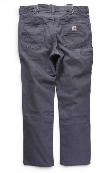 画像4: ビンテージ【Carhartt】【カーハート】【RUGGED FLEX】【RELAXED FIT】【5ポケットワークパンツ】【グレー】【36×32】 (4)