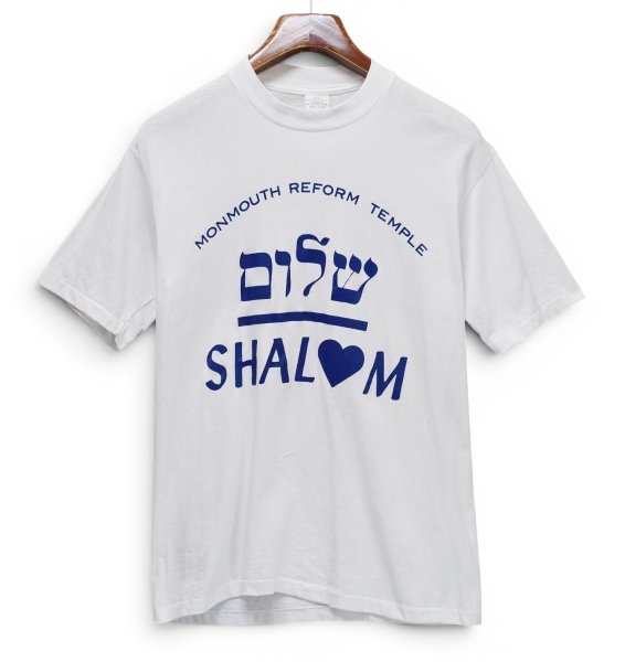 画像1: 【90's】【USA製】ビンテージ【BELTON】【SHALOM】【プリントTシャツ】【サイズL】 (1)