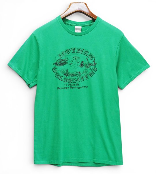 画像2: ビンテージ【PORT&COMPANY】【Mother Goldsmith's】【イラストTシャツ】【バックプリント】【サイズM】 (2)