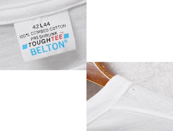 画像2: 【90's】【USA製】ビンテージ【BELTON】【SHALOM】【プリントTシャツ】【サイズL】 (2)