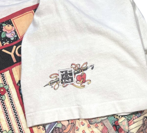画像3: ビンテージ【90's】【USA製】【Stafford Blaine】メアリー・エンゲルブライト【Mary Engelbreit】【PUT YOUR HEART IN IT Tシャツ】【M】 (3)