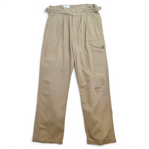 画像1: 【50's】【ビンテージ】【イギリス軍】【British Army】【グルカパンツ】【カーゴパンツ】【サイズ8】   (1)