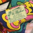 画像2: 【70's】【ビンテージ】【ハワイ製】【Ui-Maikai】ウイマイカイ【Schlitz】【総柄】【アロハシャツ】【XLサイズ程度】 (2)