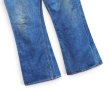 画像4: 【~80's】【ビンテージ】【USA製】【リーバイス】【Levi's】【646】【ベルボトムデニムパンツ】【30×30】 (4)