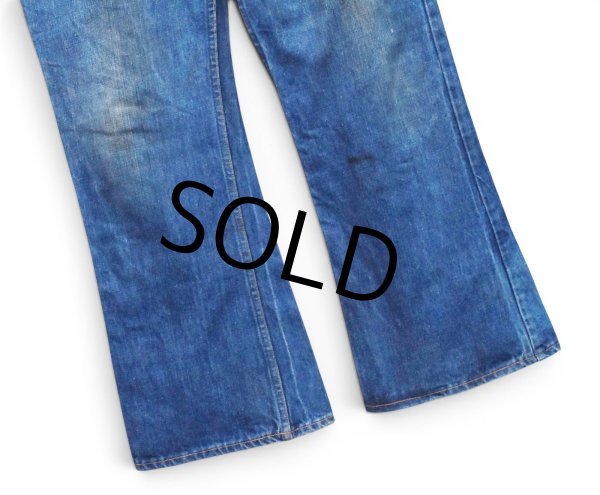 画像4: 【~80's】【ビンテージ】【USA製】【リーバイス】【Levi's】【646】【ベルボトムデニムパンツ】【38×30】 (4)