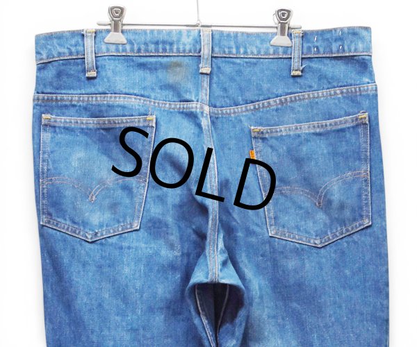 画像6: 【~80's】【ビンテージ】【USA製】【リーバイス】【Levi's】【646】【ベルボトムデニムパンツ】【38×30】 (6)