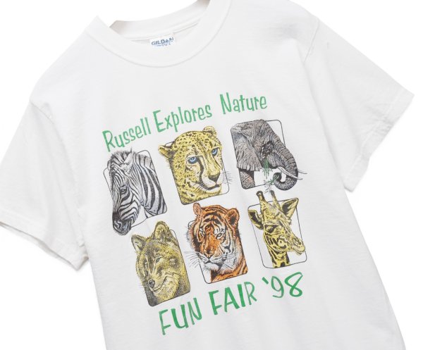 画像3: 【90's】【ビンテージ】【ギルダン】【GILDAN】【FUN FAIR '98】【アニマルプリントTシャツ】【サイズL】 (3)