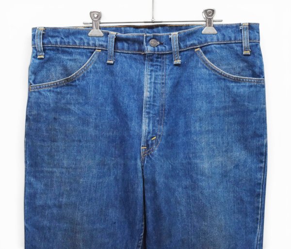 画像3: 【~80's】【ビンテージ】【USA製】【リーバイス】【Levi's】【646】【ベルボトムデニムパンツ】【30×30】 (3)