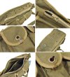 画像2: 【〜40's】【ビンテージ】【ハンティングバッグ】フィッシングバッグ【ショルダーバッグ】【クリップ型フラップ】 (2)