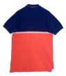 画像3: ビンテージ【ラルフローレン】【Ralph Lauren】ネイビー×オレンジ【ポロシャツ】【ツートンカラー】【サイズM】 (3)