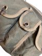 画像6: 【〜40's】【ビンテージ】【ハンティングバッグ】フィッシングバッグ【ショルダーバッグ】【クリップ型フラップ】 (6)
