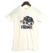 画像1: 【80's】【ビンテージ】【USA製】【チャンピオン】【Champion】【THE FRIDGE】【NFL】染込みプリント【アメフトTシャツ】【サイズM】 (1)